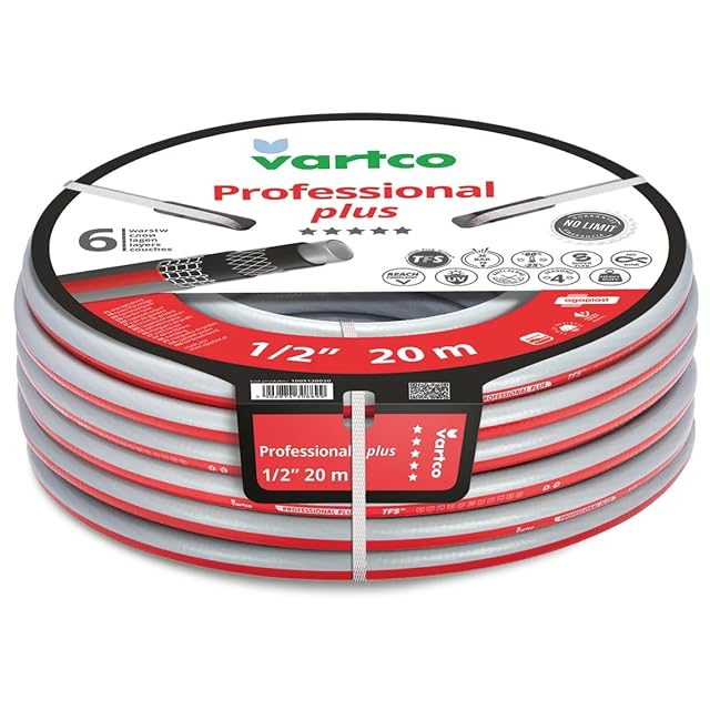 Tubo da giardino Vartco Professional Plus a sei strati