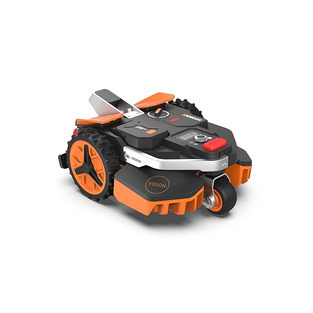 Robot rasaerba WORX Landroid Vision WR206E.1 con telecamera full HD e stazione di ricarica