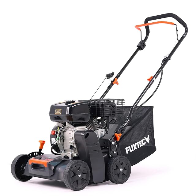 Arieggiatore a benzina FUXTEC FX-BV240ECO con larghezza di lavoro di 400 mm e carcassa d’acciaio